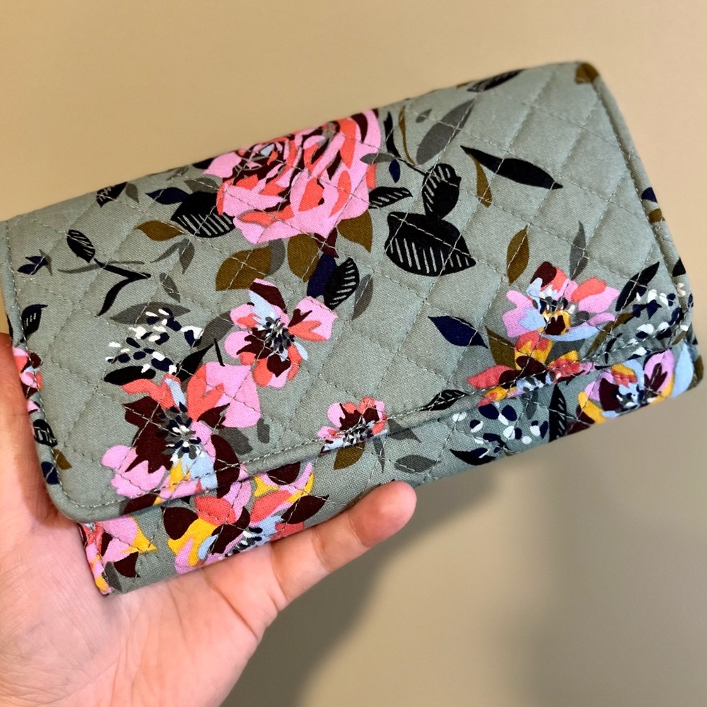 Vera Bradley Rosy Outlook wallet SOLD